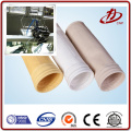 Needle felt nonwoven fabric filter bag